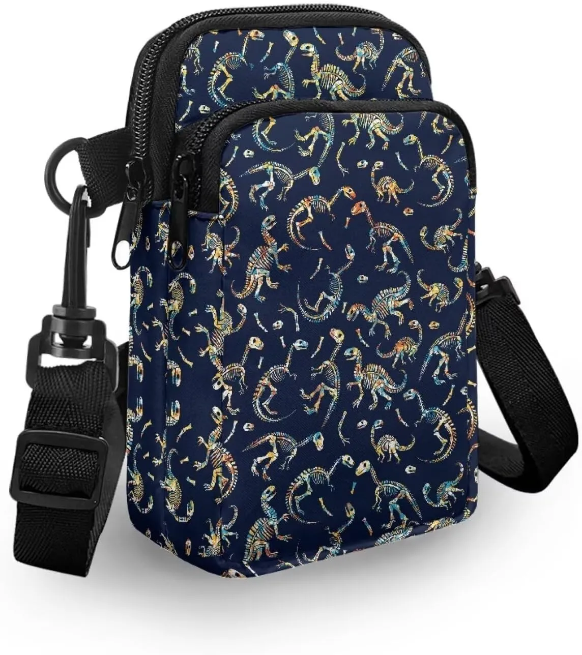 Small Crossbody Cell Phone Purse, Lightweight Mini Messenger Shoulder Handbag Wallet with Adjustable Strap