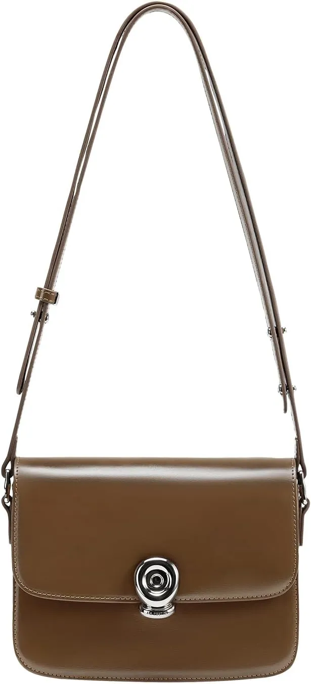 Small Purse Leather Handbags For Women: Black Shoulder Bags Crossbody Bag - Adjustable Straps for Ladies Classic Vacation
