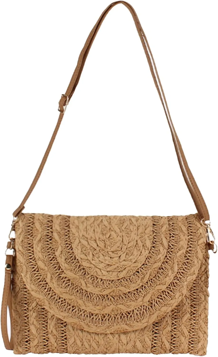 Small Summer Beach Bags Straw Clutch Purses for Women Woven Purse Womens Handbag Cute Straw Shoulder Bag