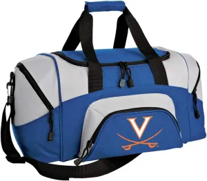 SMALL University of Virginia Travel Bag UVA Gym Workout Bag