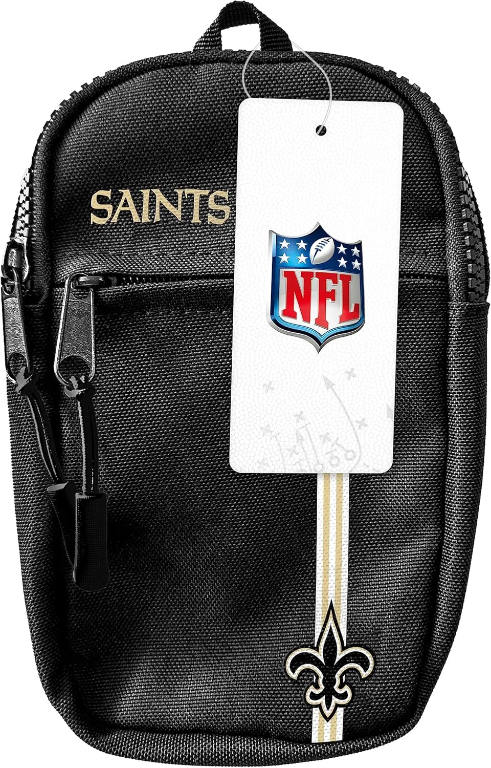 SOAR Unisex Crossbody Tech Adjustable Strap Travel Backpack Officially Licensed NFL, Mini Sling Bag