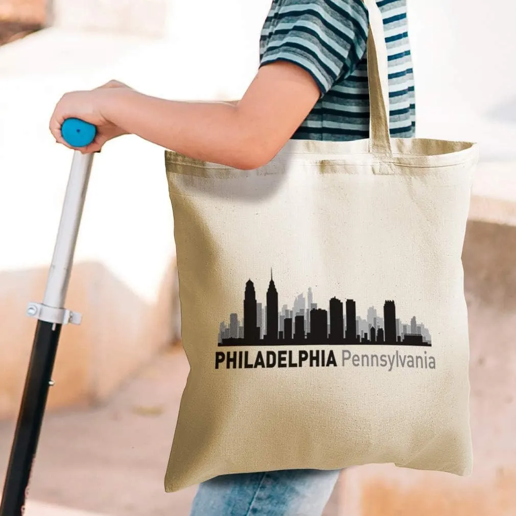 Speedy Pros Canvas Tote Bag for Women Philadelphia City Pride Holidays Lgbtq Beach Bags for Women