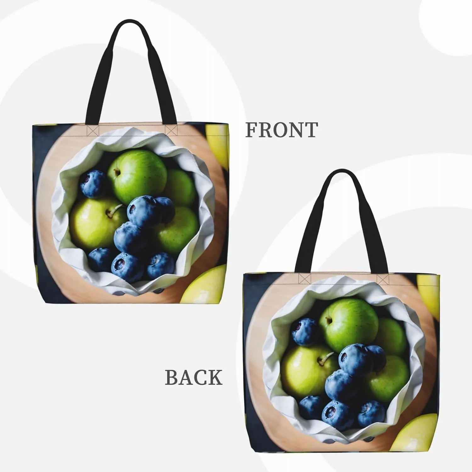 SSIMOO Lovely Cartoon Cats Stylish Zipper Shopping Bags,Shoulder Bag,The Perfect Blend Of Style And Convenience