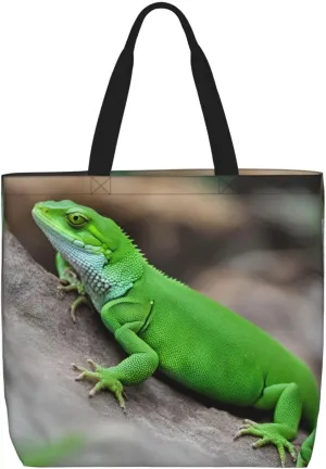 SSIMOO Mallard Ducks Trendy Fashion Shopping Bags,Zippered Convenience Bag,Shopping Tote And Shoulder Bag