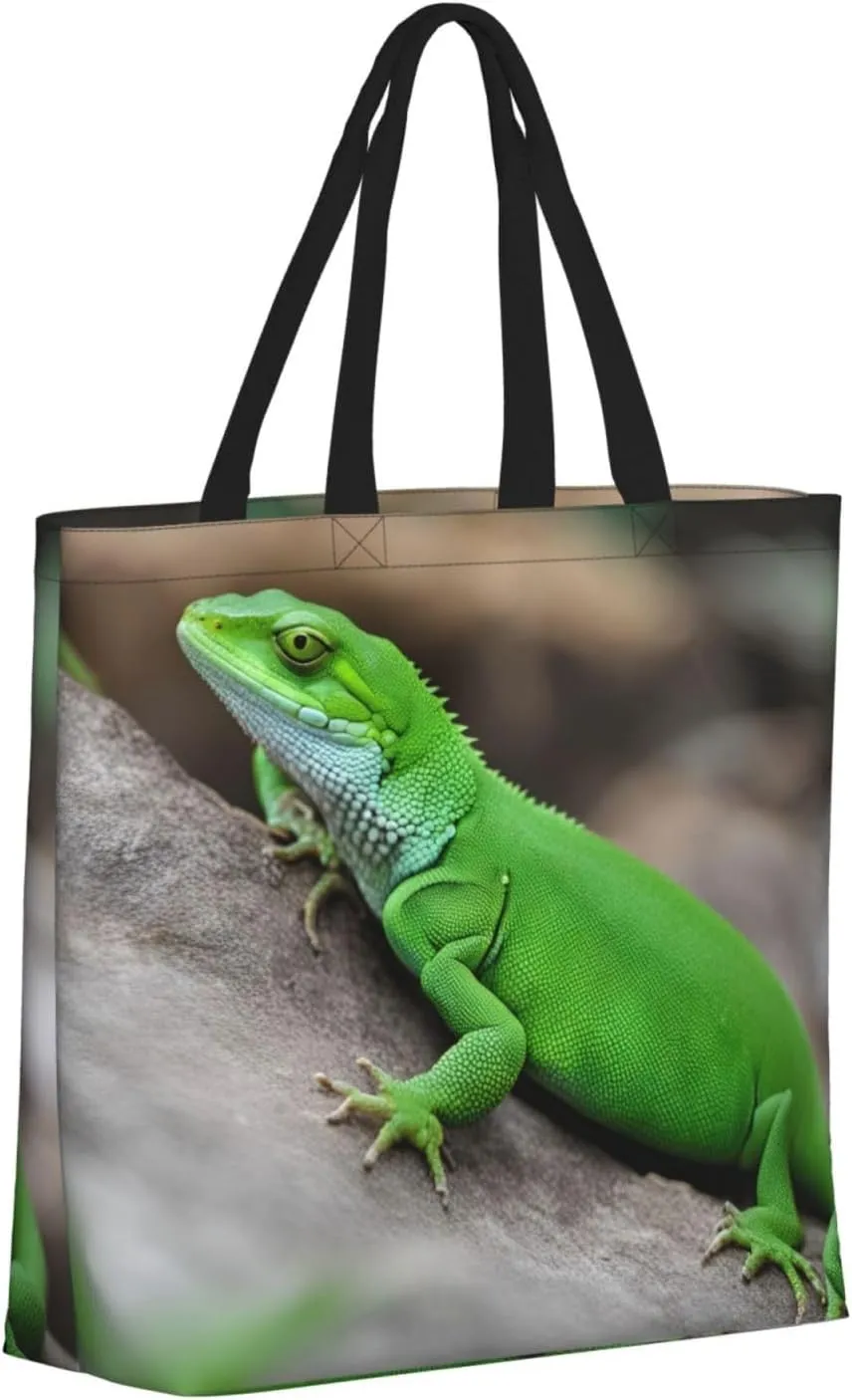 SSIMOO Mallard Ducks Trendy Fashion Shopping Bags,Zippered Convenience Bag,Shopping Tote And Shoulder Bag