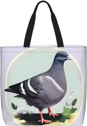 SSIMOO One Purple Plum Butterfly Trendy Fashion Shopping Bags,Zippered Convenience Bag,Shopping Tote And Shoulder Bag