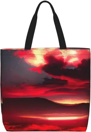 SSIMOO White Daisy Stylish Zipper Shopping Bags,Shoulder Bag,The Perfect Blend Of Style And Convenience
