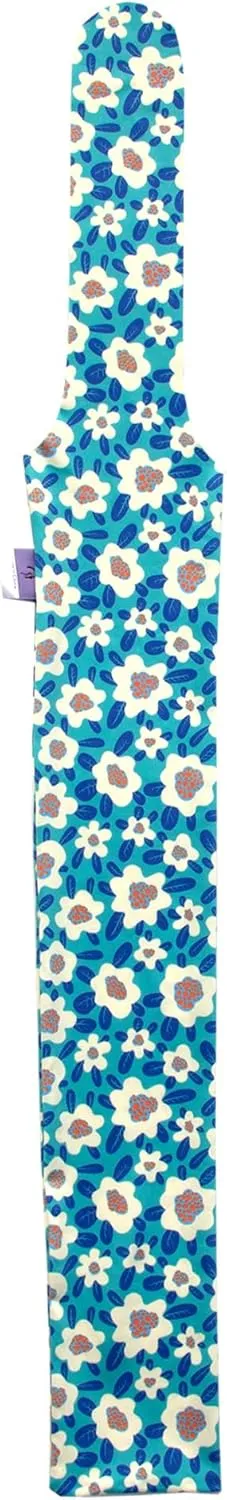 Stretch Fabric Horse Tail Bags with Vibrant Floral and Nature-Inspired Patterns, Fits All Tail Sizes, Tail Protection for Grooming, Shows, and Everyday Use, 2-Pack (Floral Adventure Set)