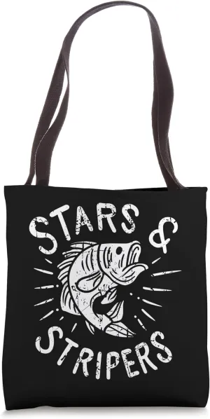 Striped Bass Fishing Sea Fishery Fishing Tote Bag