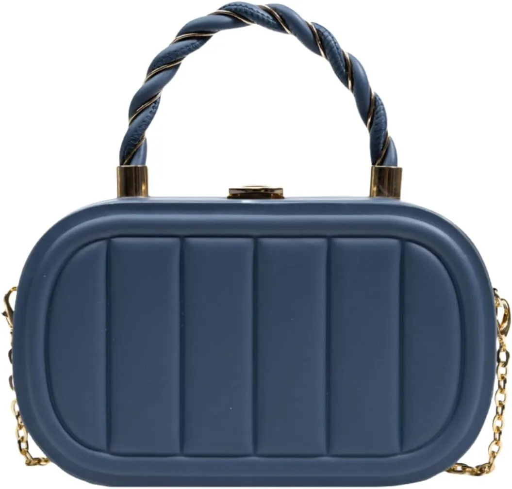 Stylish Minimalist Box Bag - Chain Shoulder & Crossbody Purse,Large Capacity & Quality Hardware,Gift for Christmas