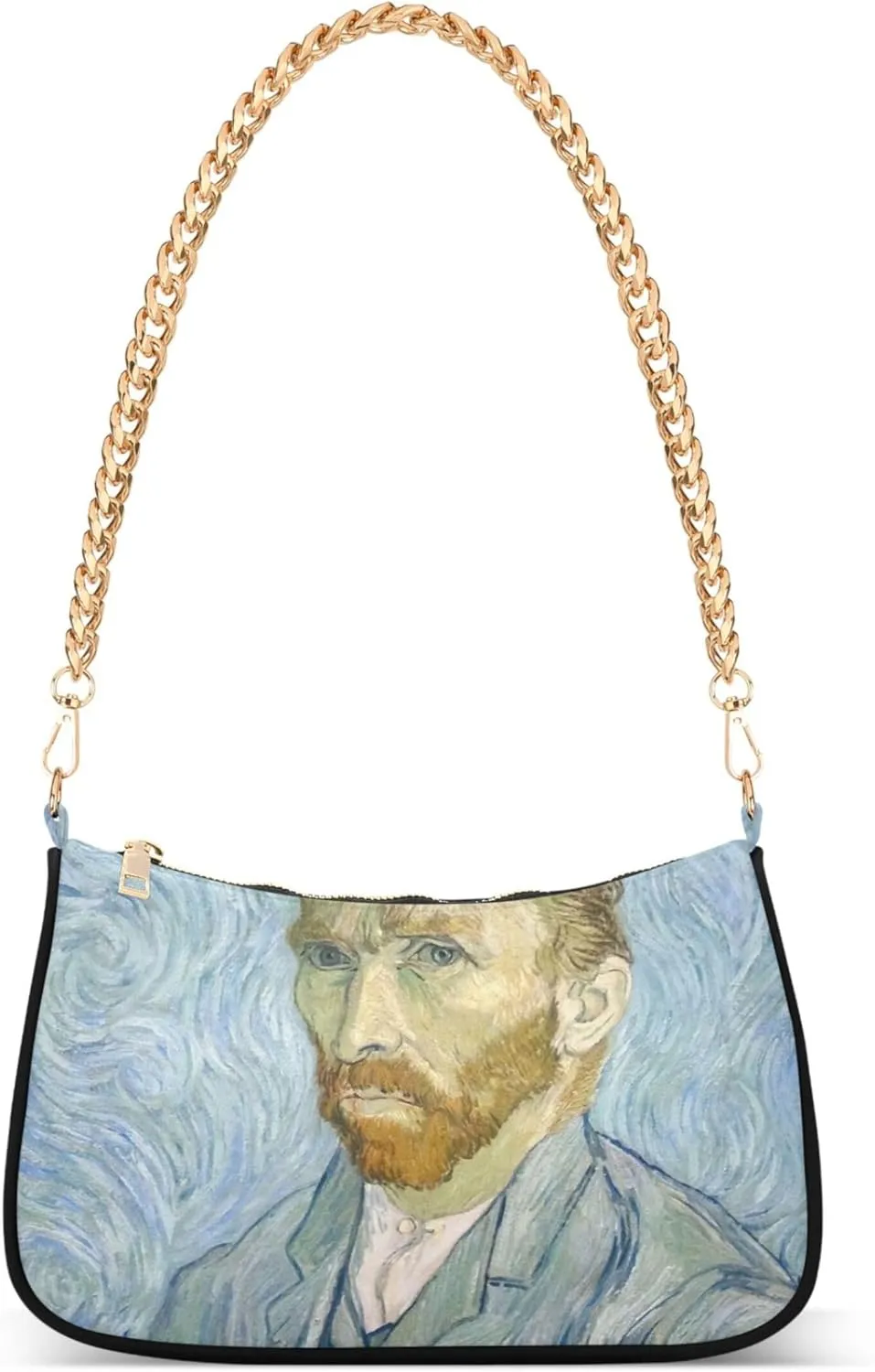 Sunflowers Tie Dye Leopard Print Cute Purses Women Small Hobo Bag Women Small Handbags Chain Cute Shoulder Bags