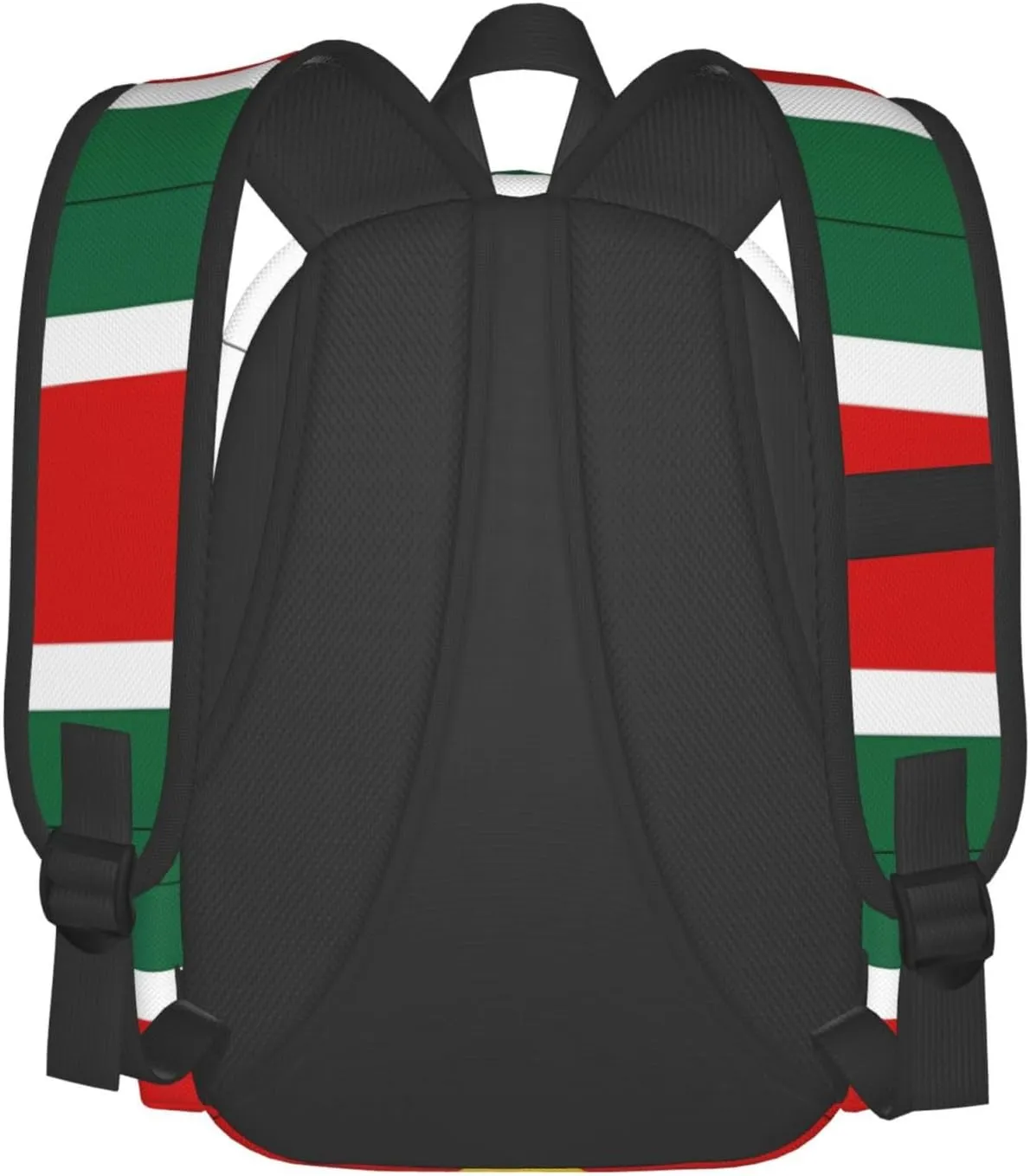 Suriname Surinamese Flag Casual Backpack Large Capacity Travel Backpacks Laptop Daypack Commuter Rucksack Adjustable Strap Sports Bags for Hiking Biking