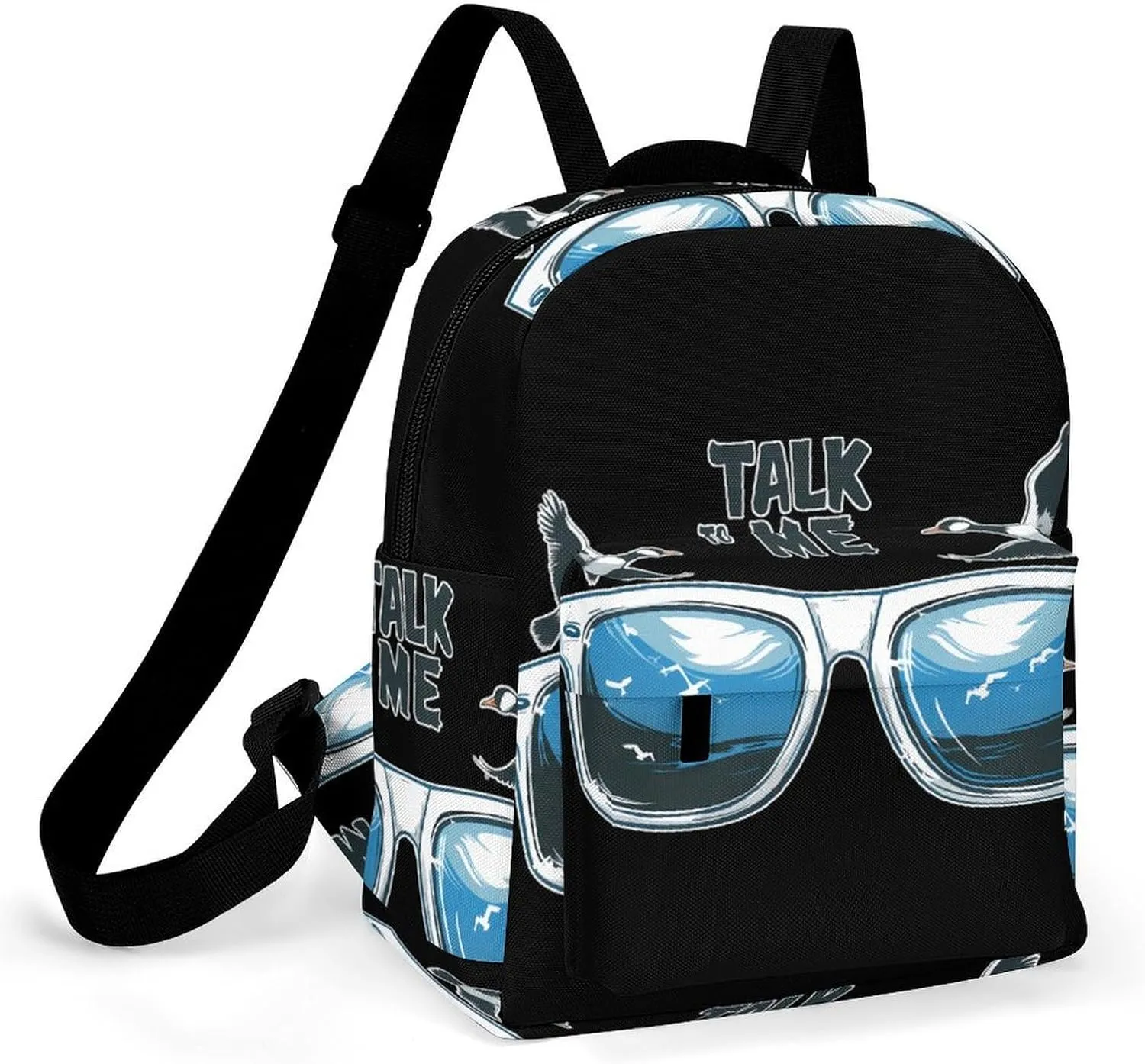 Talk To Me Goosees Mini Backpack Print Shoulder Bag Casual Daypack Handbags Purse for Women