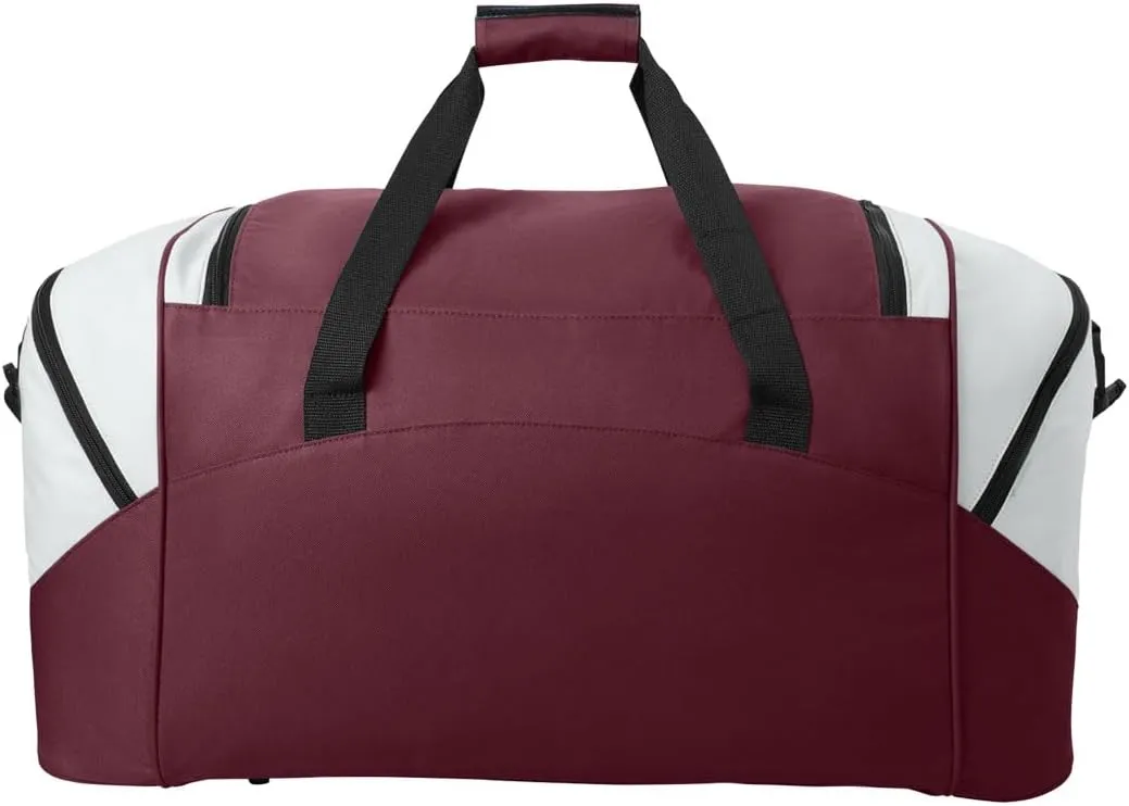 Texas A&M Duffel Bag Deluxe Texas A&M Suitcase or Sports Gear Bag (Maroon)