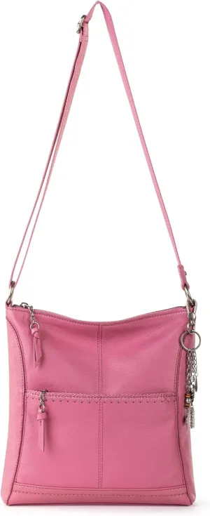 The Sak Lucia Crossbody Bag in Leather, Convertible Purse with Adjustable Strap
