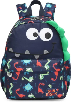 Toddler Backpack Waterproof 3D Little Dinosaur Design-Cute Animal Cartoon Unisex Mini Backpack for School Travel Daycare-Lightweight Kids Backpack for Boys & Girls Ages 1-5 Years