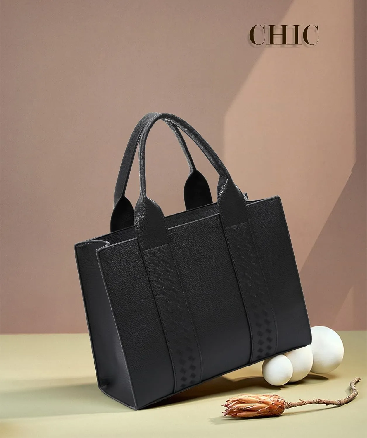 ToLFE Tote Bags for Women Top Handle Satchel Purses and Handbags PU Leather Shoulder Hobo Bags