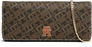 Tommy Hilfiger Monogram Clutch with Removable Chain