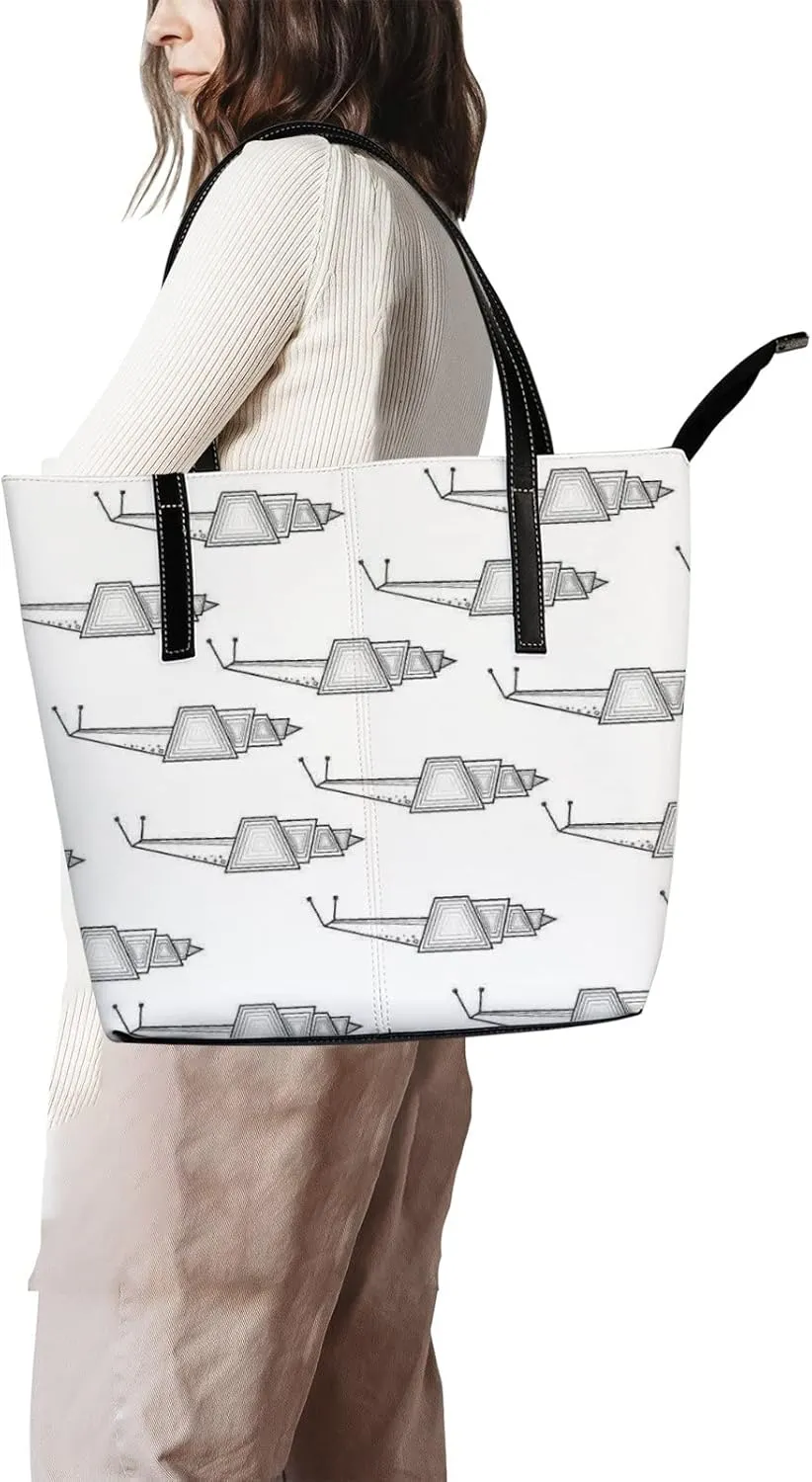 Tote Bag for Women PU Leather Handbags Women's Crossbody Handbags Work Tote Bags for Women Coachbags Tote Bag with Zipper