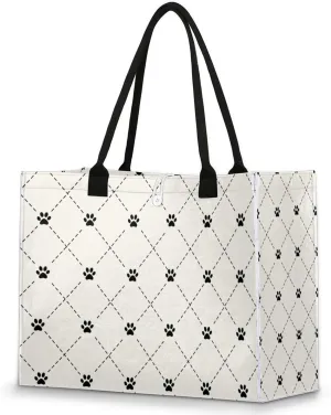 Tote Bag for Women Reusable Canvas Shoulder Bag