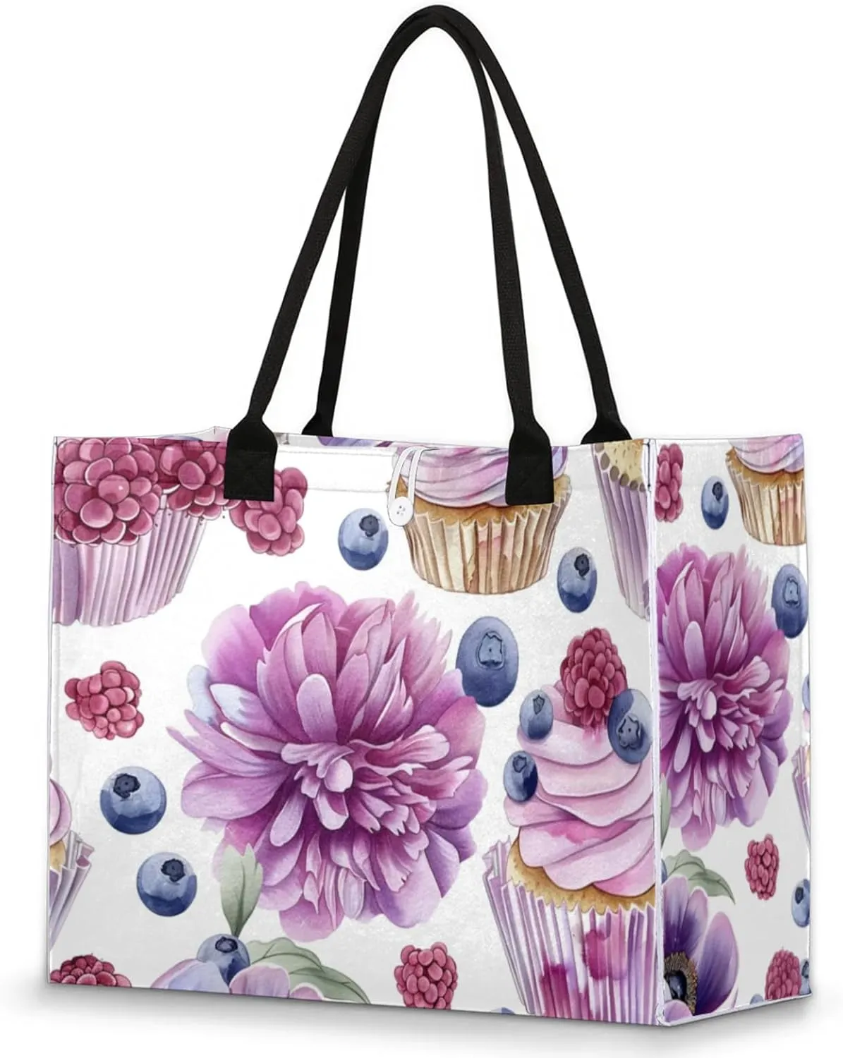 Tote Bag for Women Reusable Canvas Shoulder Bag