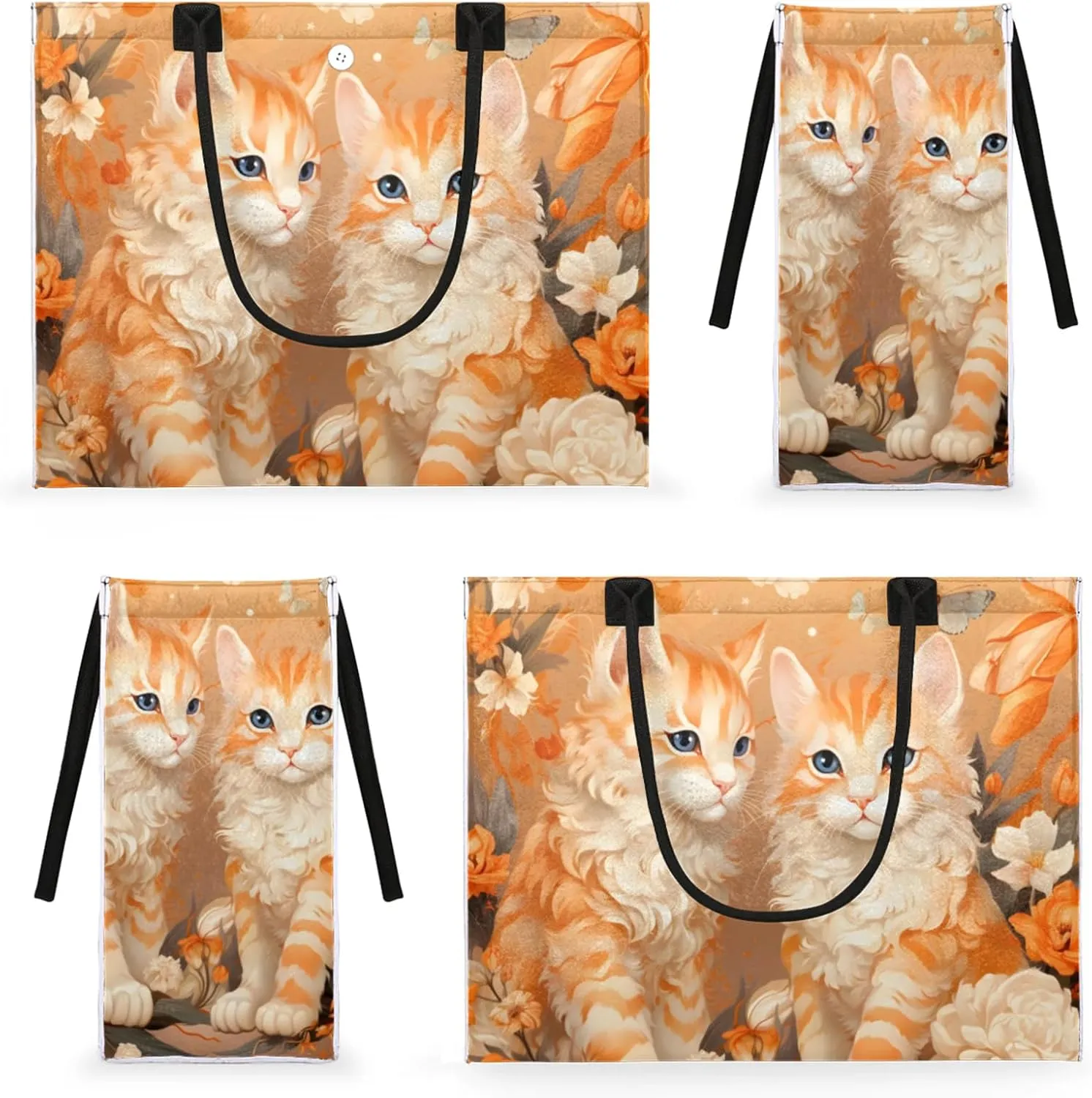 Tote Bag for Women Reusable Canvas Shoulder Bag
