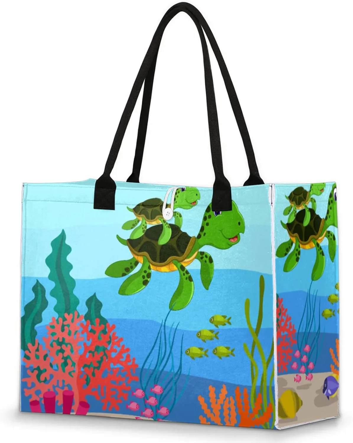 Tote Bag for Women Reusable Canvas Shoulder Bag