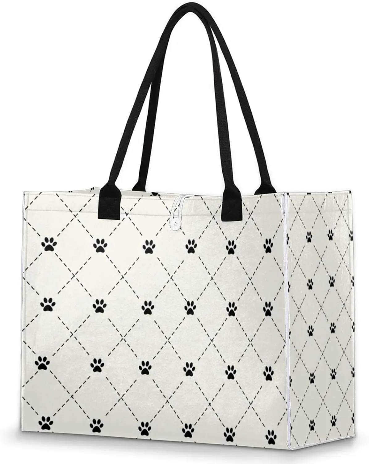 Tote Bag for Women Reusable Canvas Shoulder Bag