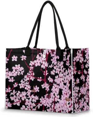 Tote Bag for Women Reusable Canvas Shoulder Bag