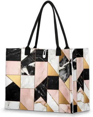 Tote Bag for Women Reusable Canvas Shoulder Bag