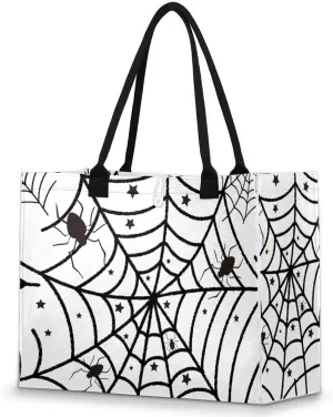 Tote Bag for Women Reusable Canvas Shoulder Bag