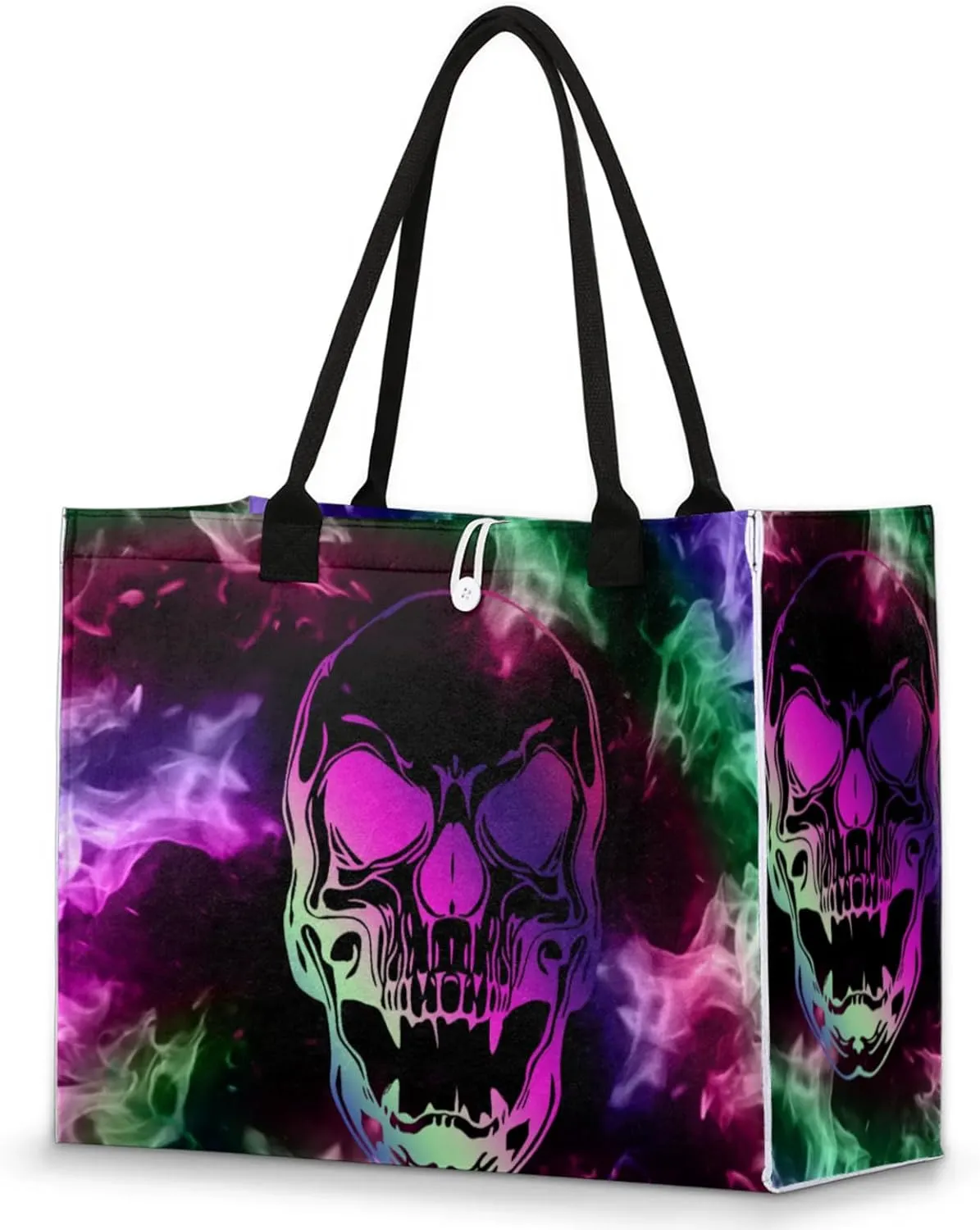 Tote Bag for Women Reusable Canvas Shoulder Bag