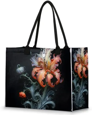 Tote Bag for Women Reusable Canvas Shoulder Bag
