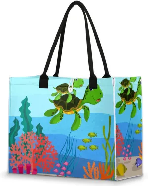 Tote Bag for Women Reusable Canvas Shoulder Bag