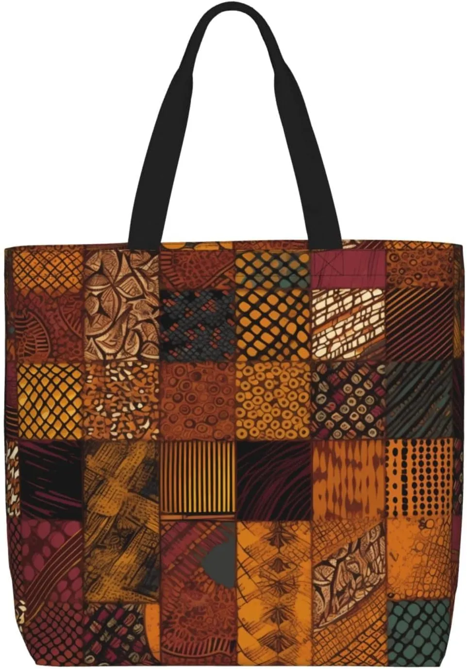 Tote Bag for Women Reusable Grocery Bags Aircraft Fighter Jets Tote Bag with Inner Pocket Travel Tote for Shopping