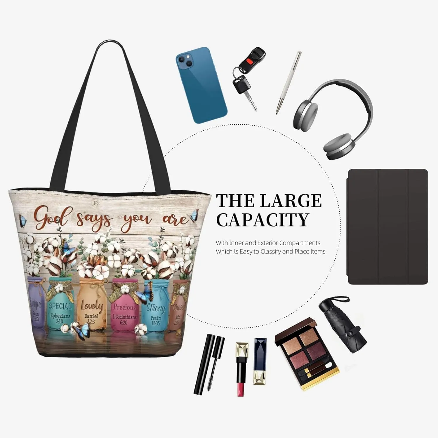 Tote Bag For Women Work Shoulder Bag Handbags Work Laptop Tote Bags For Gym Travel Shop Work Beach Gifts for Women