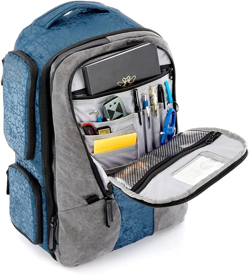 Toxic Valkyrie Camera Backpack - Smart Storage Padded Camera Bag with Lumbar Support - Sapphire 20L (VALKYRIE-SAPP-M)