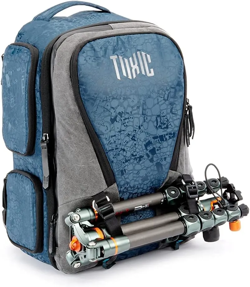 Toxic Valkyrie Camera Backpack - Smart Storage Padded Camera Bag with Lumbar Support - Sapphire 20L (VALKYRIE-SAPP-M)