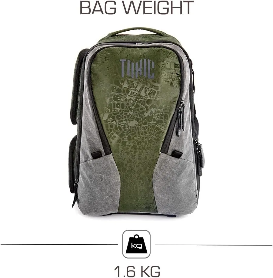 Toxic Valkyrie Camera Backpack - Smart Storage Padded Camera Bag with Lumbar Support
