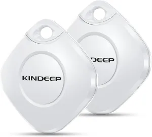 Tracker Air Tags-2 Pack: Smart Key Finder Work with Apple Find My (iOS only), Luggage Tracker Item locators for Kids Dog Pet Wallet Suitcase, Bluetooth Tracking Device for Home Outdoor Travel Hiking