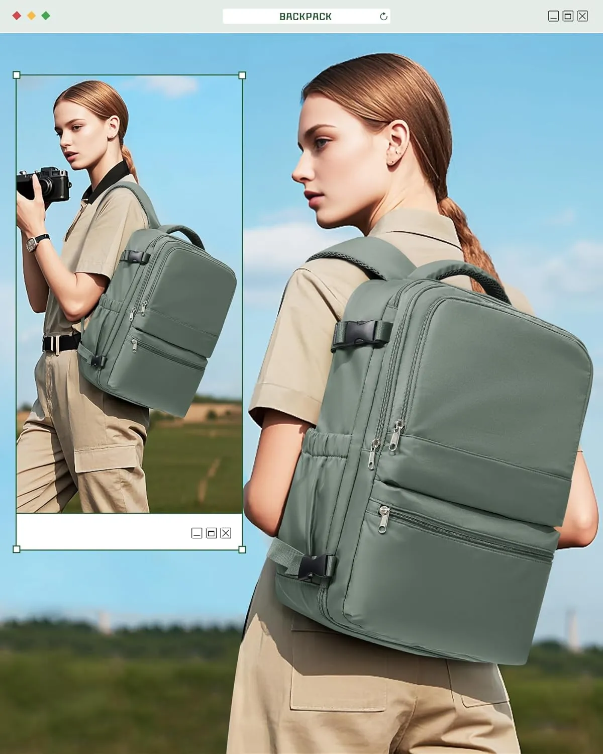 Travel Backpack For Women,Carry On Backpack Airline Approved,Laptop Work Backpacks For Men,Personal Item Travel Bag