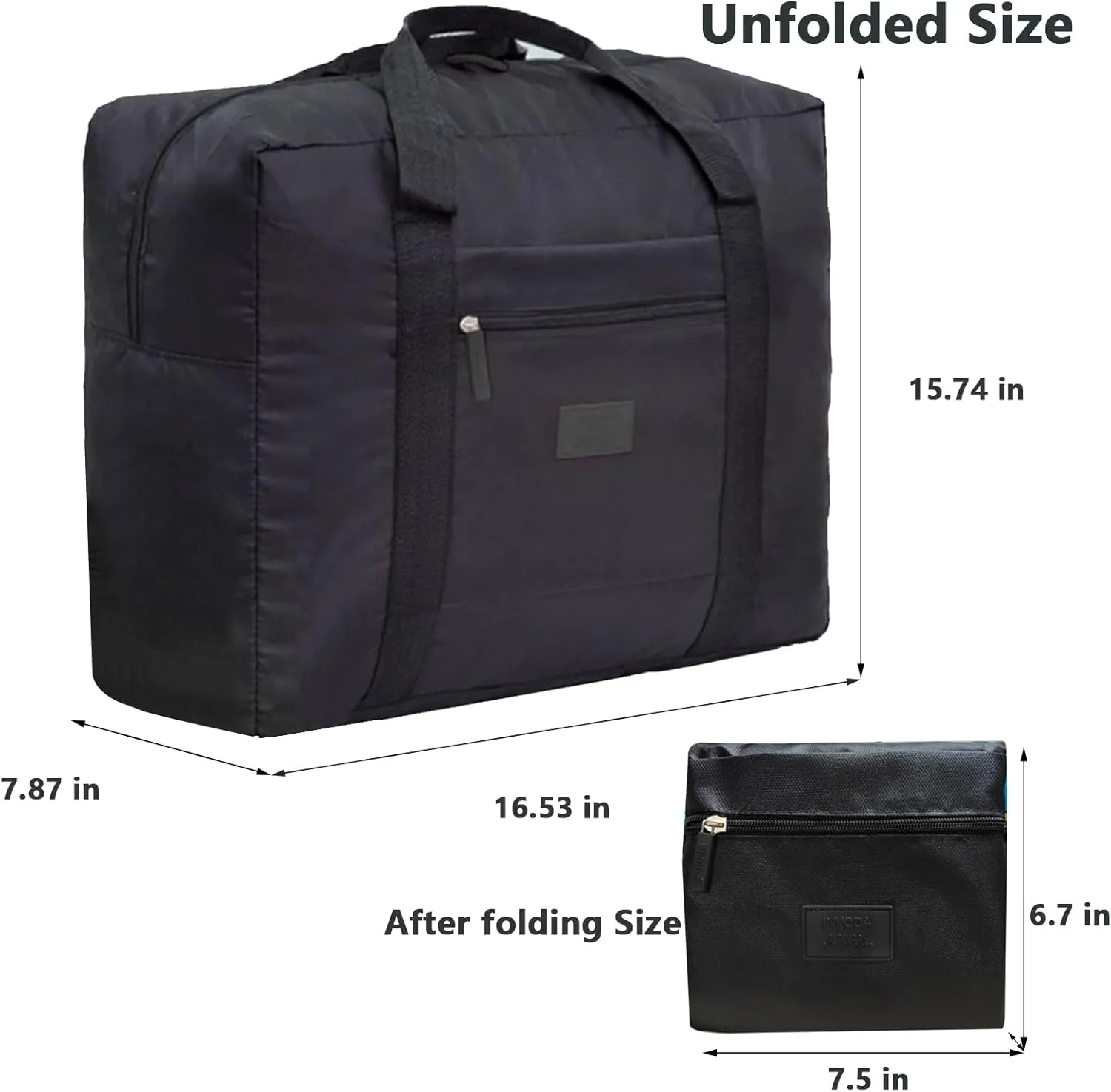 Travel Duffel Bag 24 PCS Foldable Travel Bag Carry on Luggage Bag Waterproof Tote Sports Gym Bag Lightweight Large Weekender Overnight Bag for Women and Men (24 PCS)