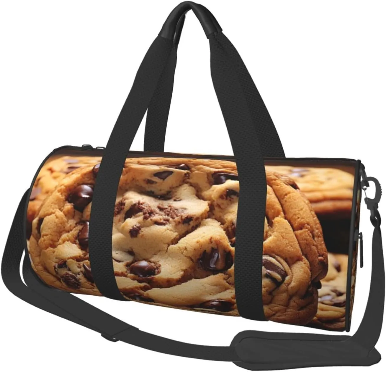 Travel Duffel Bag Foldable Weekender Overnight Bag Biscuit Sports Tote Gym Bag Large Capacity Lightweight Carry On Luggage Bag for Men Women