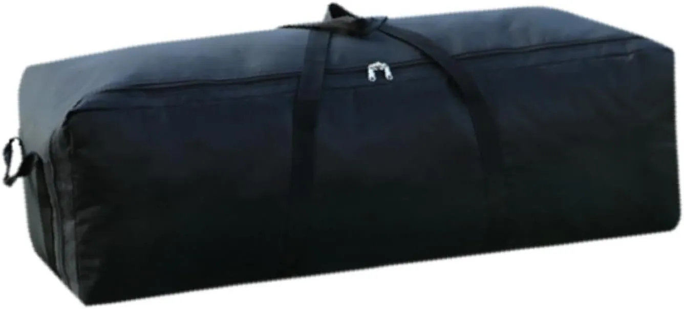 Travel Duffel Bag for Outdoor Use, Black, 55L