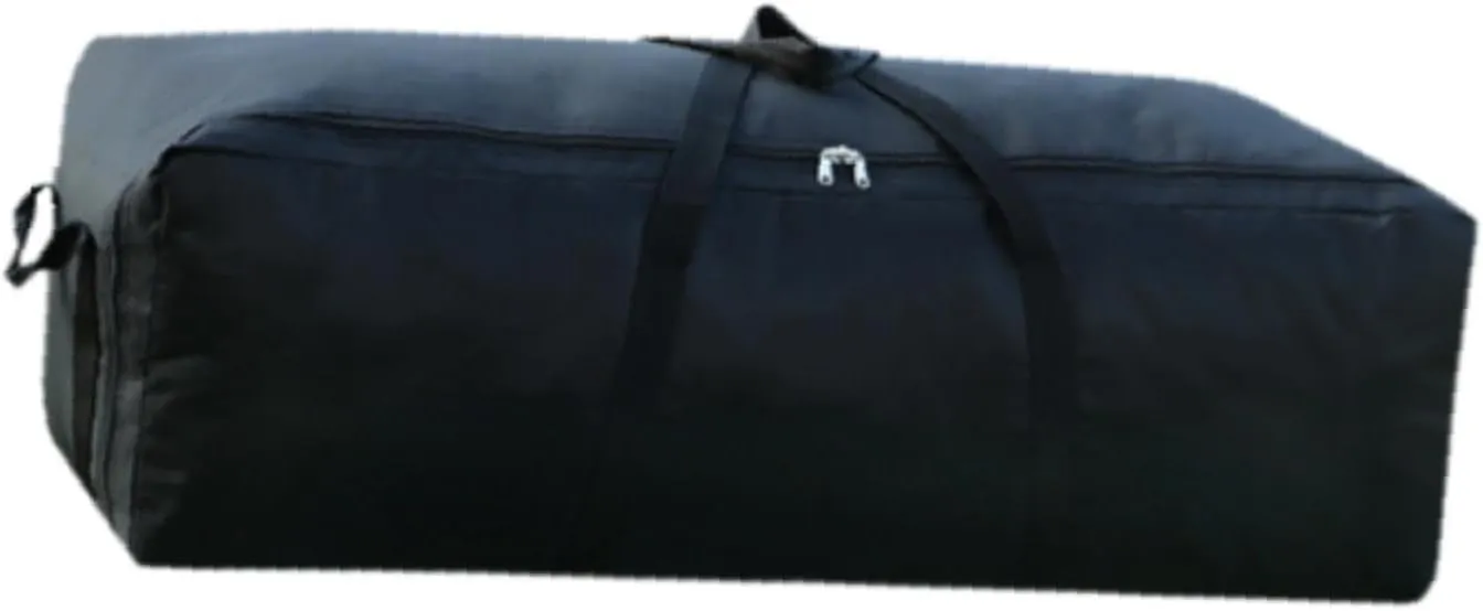 Travel Duffel Bag for Outdoor Use, Black, 55L