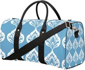 Travel Duffle Bag Beautiful Floral Print Gym Bags for Men Women Travel Duffel Bags with Adjustable Shoulder Strap Carry On Weekender Bag