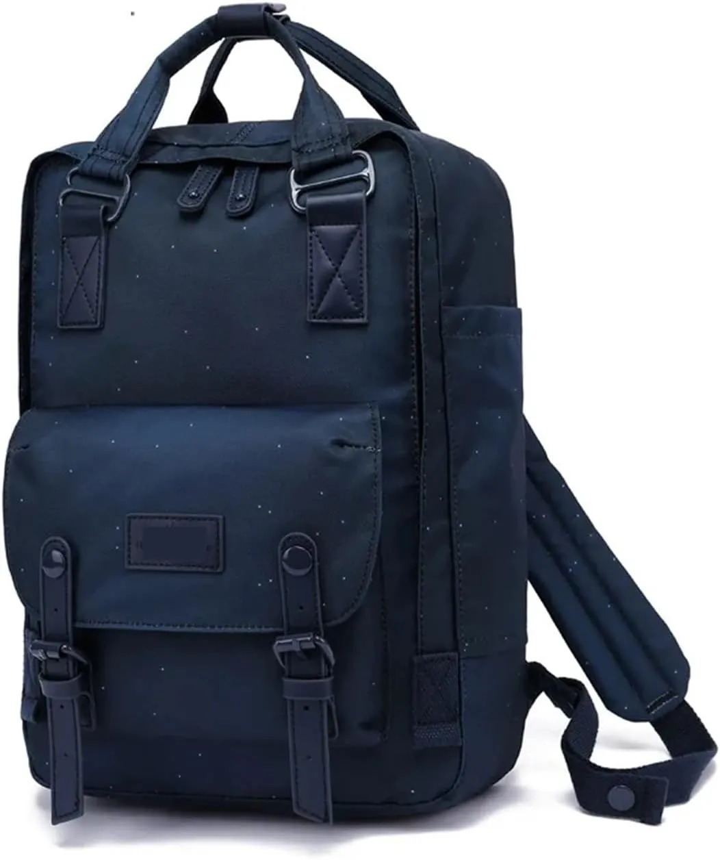 Traveling Bag，Pure Cotton Canvas Leather Bag，Retro Bag，Sports Camping Backpack(27)