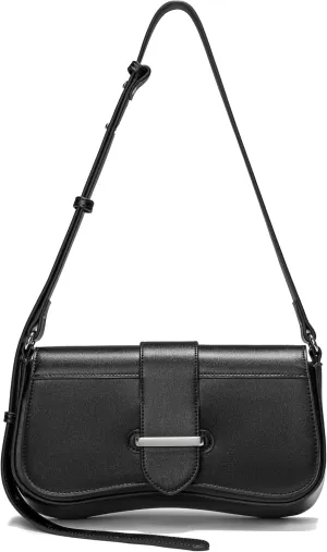 Trendy Purse for Women Small Vegan Leather Shoulder Bag Mini Ladies Clutch Handbag