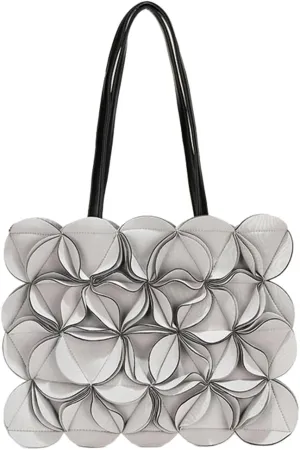 Trendy Tote Bags for Women 3D Floral Top-handle Handbags Ladies Purse Designer Large Shoulder Bag