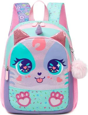 Unicorn Toddler Backpacks for Girls 2-4 Kids Preschool Backpacks for Girls Cute Pink Kindergarten Backpack Mini Small Backpack Little Girl Back to School Supplies